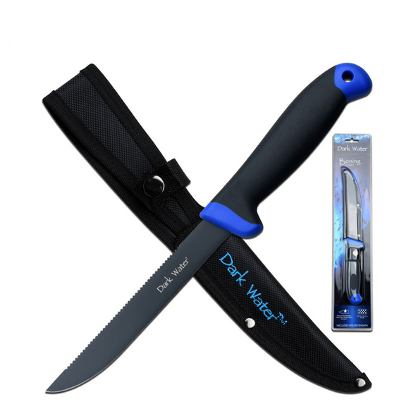 Dark Water Rubber Handle Boning knife